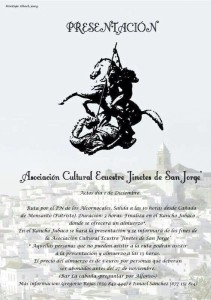 Asociacion Cultural Ecuestre Jinetes de San Jorge 01-12-2013